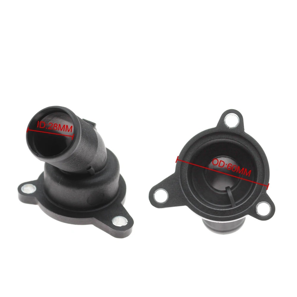 8200729683 Engine Thermostat Housing Coolant Flange Pipe For RENAULT LOGAN Mk2 KANGOO Sandero 1.6 2014- Dacia DOKKER LODGY 2012-