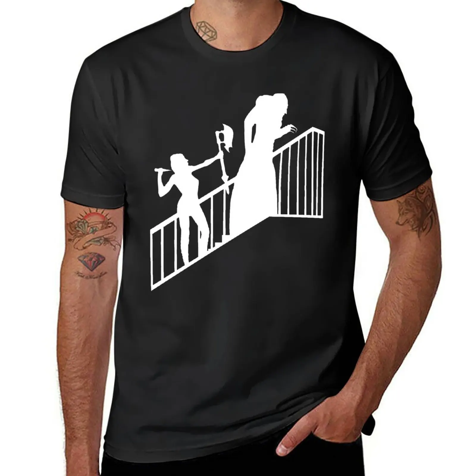 

New Buffy VS Orlok II! T-Shirt anime clothes custom t shirts design your own summer clothes aesthetic clothes mens t shirts
