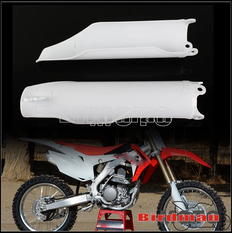 Fork Guard Cover Shock Absorber Protector For Honda CR125 CR500 CRF250R CRF250X CRF450R CRF450X CRF450RX CRF 125 250 450 93-18