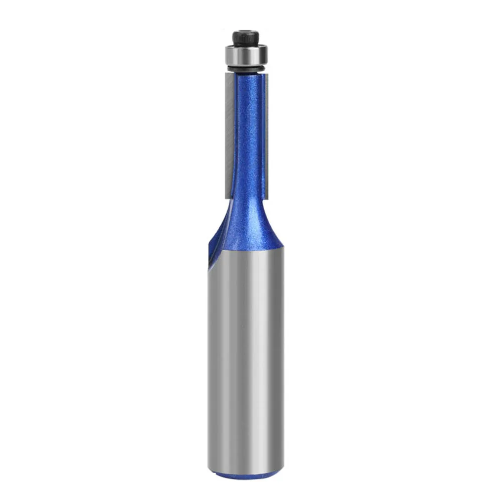 

Flush Trim Router Bit Milling Cutter With Bearing For Wood Woodworking Router Bit Straight End Mill Blade Power Tools