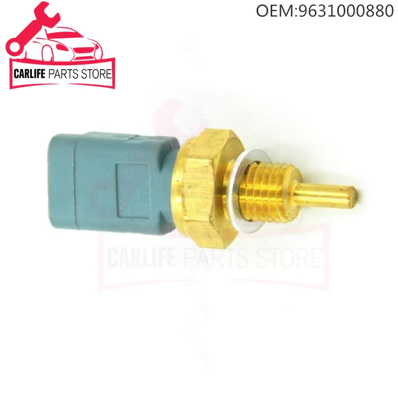 Coolant Water Temperature Sensor 9631000880 For Peugeot 206CC 106 207 307 406 807 1007 Fiat Ducato Citroen 1338.A6 1338.97