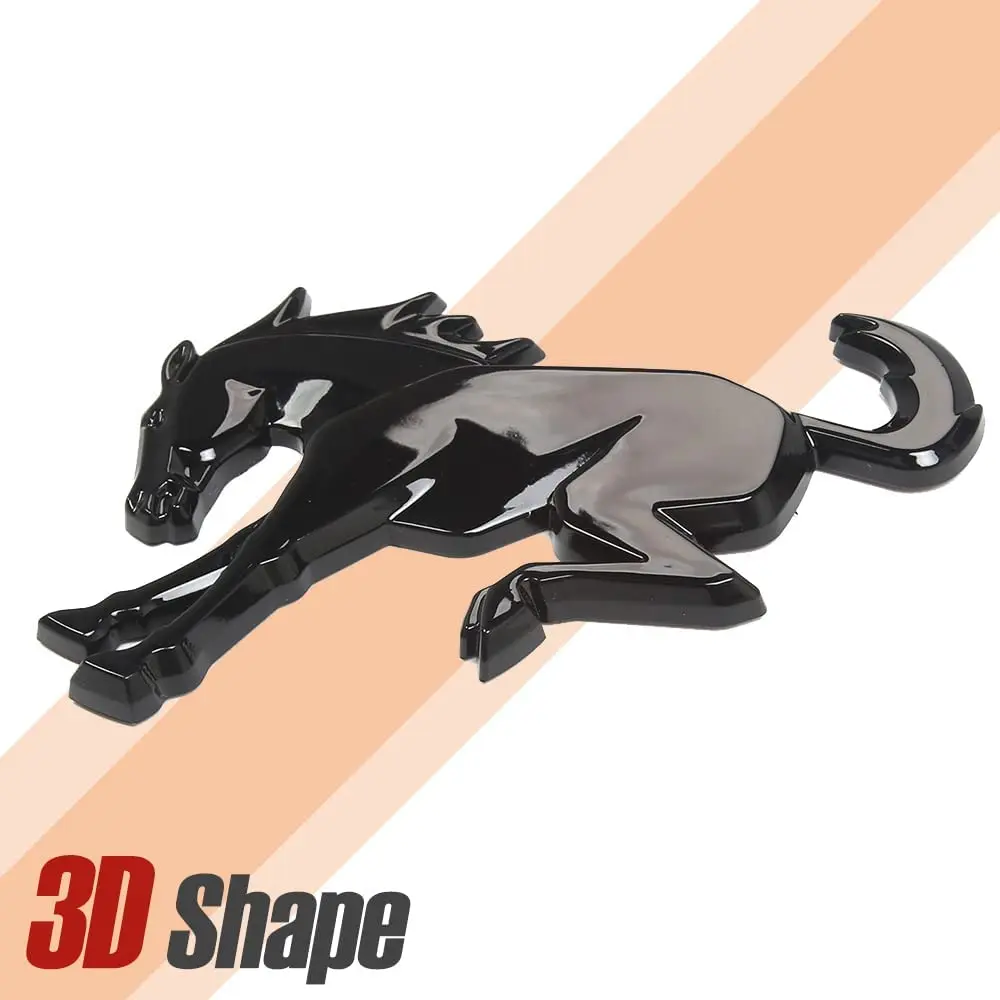 3D Emblem Decals Stickers Vinyl Rear Emblem Black ABS Tailgate Compatible with Ford Bronco Sport Accessories