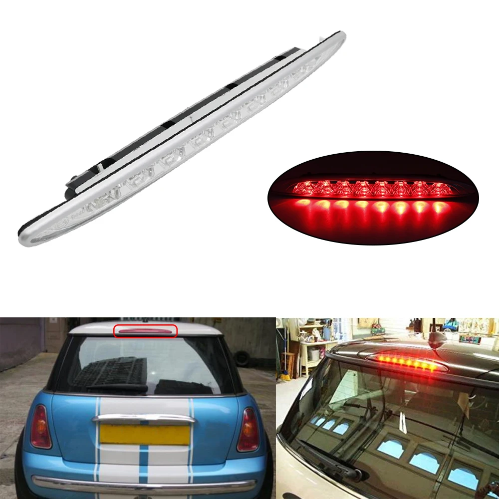 Troisième Feu Stop Arrière LED Rouge Pour Mini Cooper R58 Coupé (2012-2015) - Réf. 63252758940