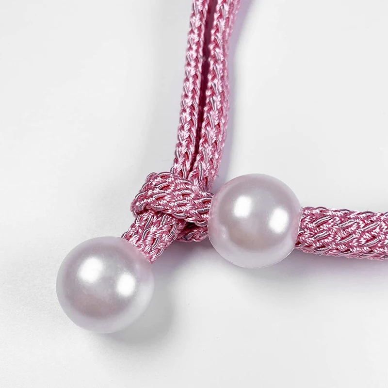 Description Picture 4 of itemNew 2/1PCS Small Pearl Curtain Clip Curtain Holders Tie Back Buckle Clips Hanging Ball Buckle Tie Back Curtain Decor Accessories