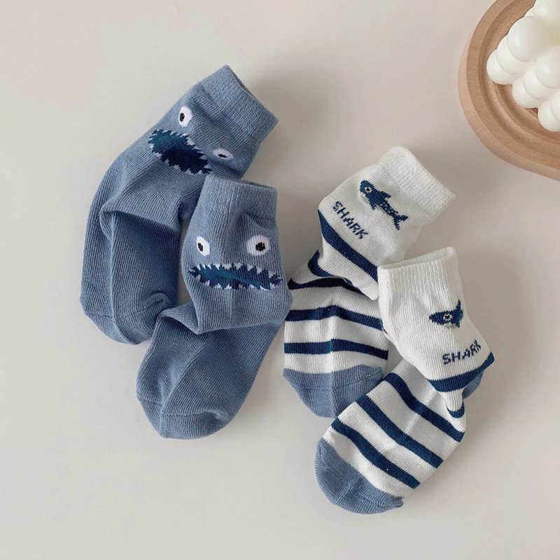 Рисунок 3 - 5 пар, детские носки с мультяшным