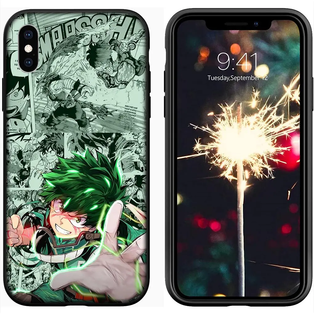 My Hero Academia Todoroki Shoto Soft Phone Casing for Apple iPhone