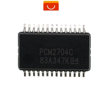 5 шт. 10 PCM2704CDBR SSOP-28 PCM2704CDB SSOP28 PCM2704C PCM2704 2704 Новый и оригинальный чип аудио декодера |