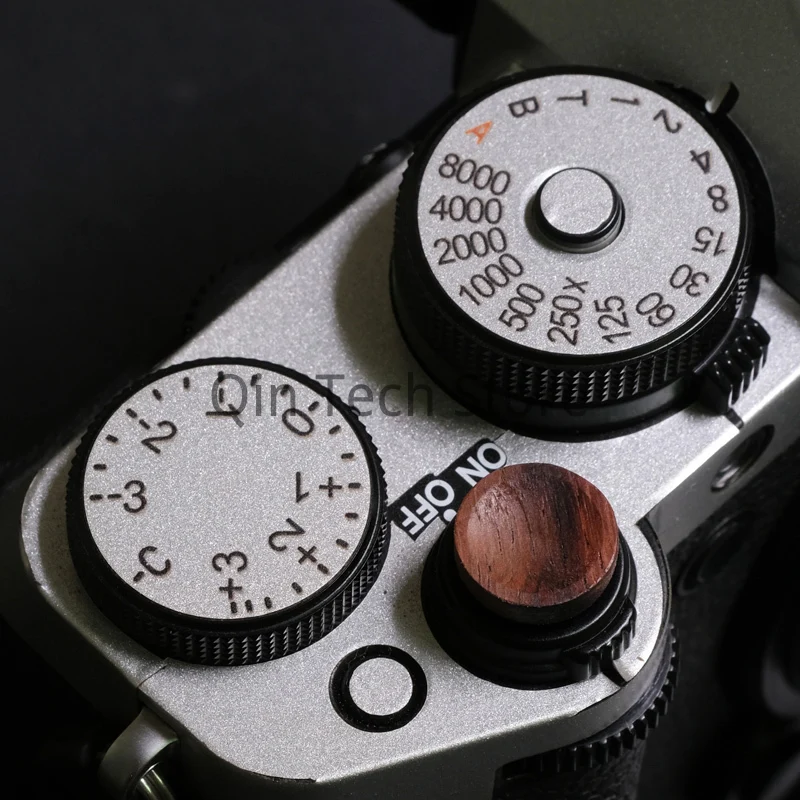Pulsante Di Rilascio Dell'Otturatore In Legno Per Fotocamera In Noce Ebano Per Fuji Xpro 2 3 Xt5 100V Xt30 Leica M9 M10 M240 Accessori Per Il Controll