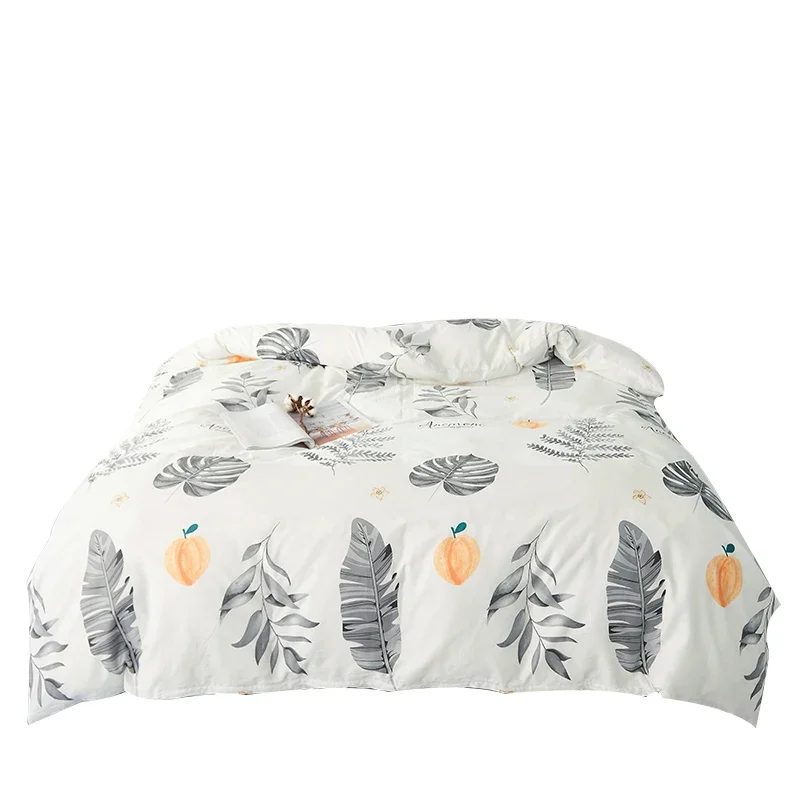 

Pure Cotton Duvet Cover One-Piece Cotton Small Flower 1.5 Quilt Cover Double 200x230 Single 150x200 Simple Nordic Ins