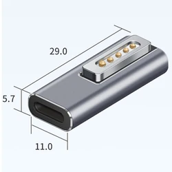 Magnetic USB - C to MagSafe Power Connector with 140W PD Quick Charge Capability (For magsafe2)