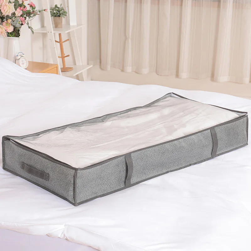 Large Bed Bottom Storage Box Foldable Clothing Quilt Storage Bag Household Dust and Moisture Bedroom Toy Sundries Organizing Bag 2
