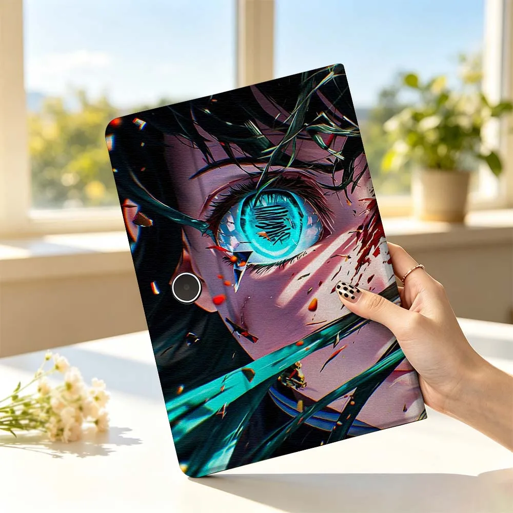 Anime Butterfly Eye Soft Tablet Case, 11-13 Inch