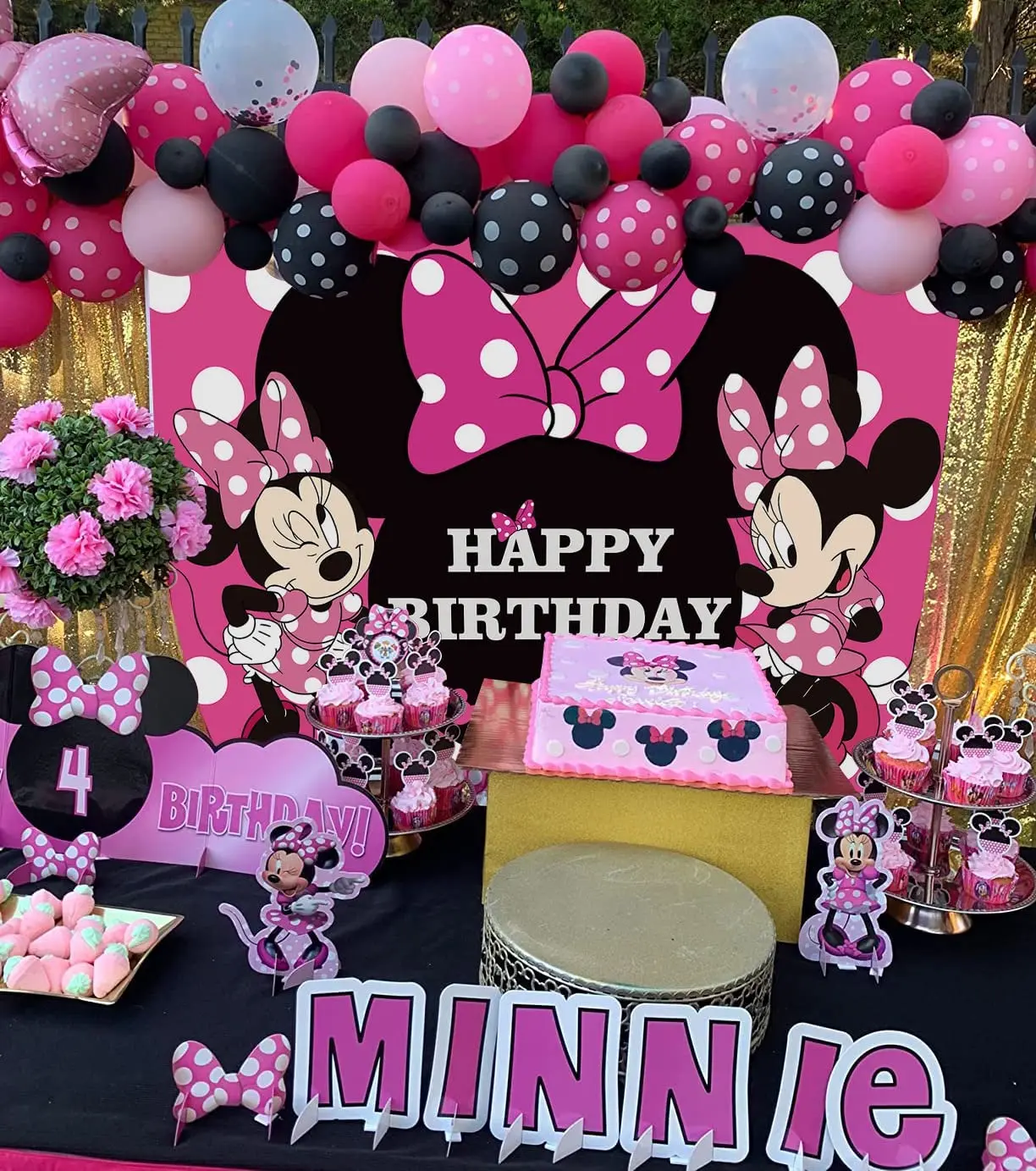 101 Ideas de decoración para Cumpleaños de Minnie Mouse  Decoracion fiesta  de minnie, Decoracion cumpleaños minnie, Fiesta minnie decoracion