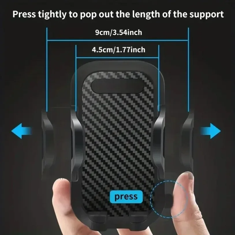 360° Rotate Universal Adjustable Sucker Car Phone Holder Windshield Car Dashboard Mobile Cell Support Bracket for iPhone Samsung