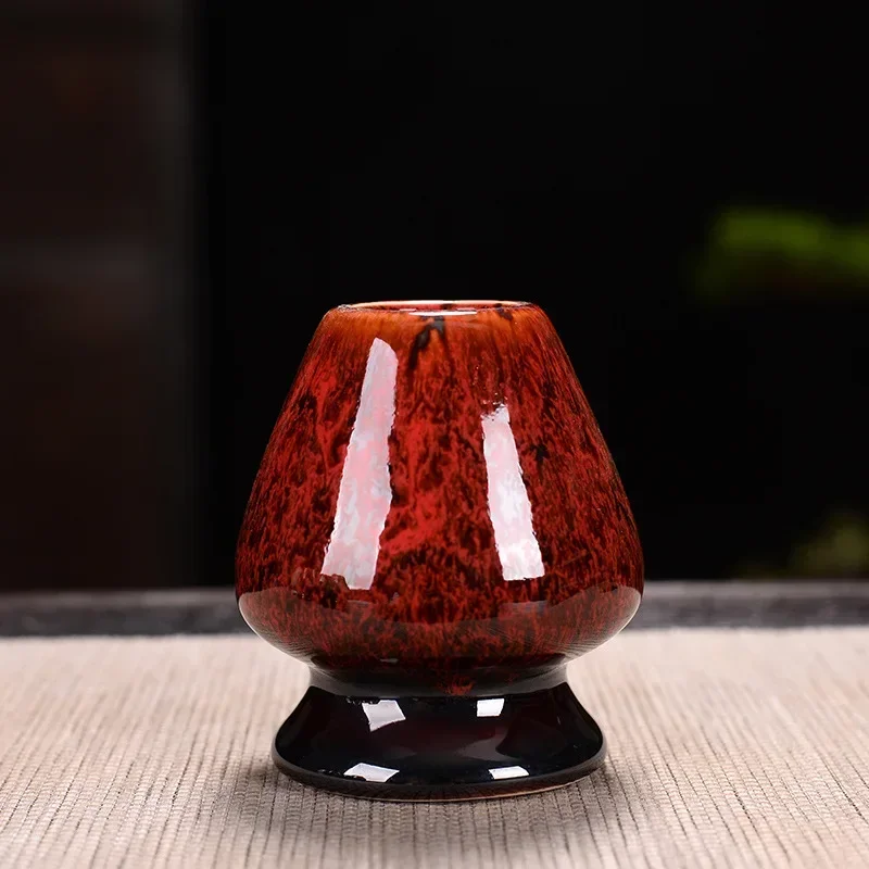 Matcha Set Ancient Chinese Tea Drinking Utensils Bamboo Tea Brush(Chasen) Ceramic Japanese Ceremony Tea-making Accessories