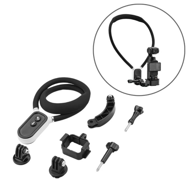 

R91A Магнитное крепление для селфи на шею с зажимом для телефона, комплект для крепления шейного ремня POCKET 3 Handsfree