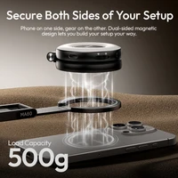 Ulanzi MA60 Foldable Magnetic Phone Tripod 0.8cm Ultra-Slim Dual-Sided Magnet Phone Tripod for Desktop Stand Livestreaming Vlog - Image 4