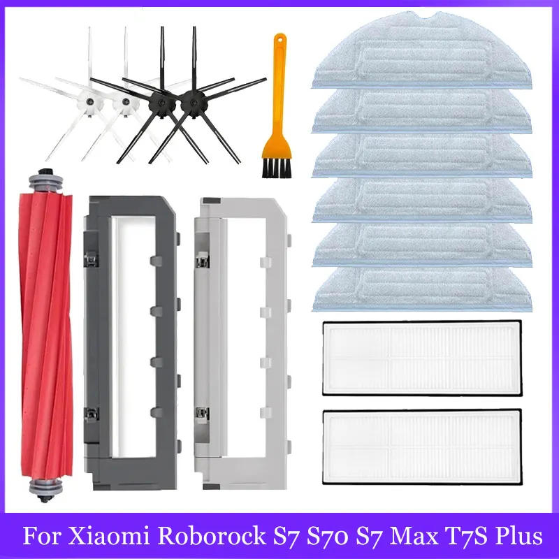For Xiaomi Roborock S7 S70 S75 S7 Max T7s T7s Plus Hepa Filter Mop 