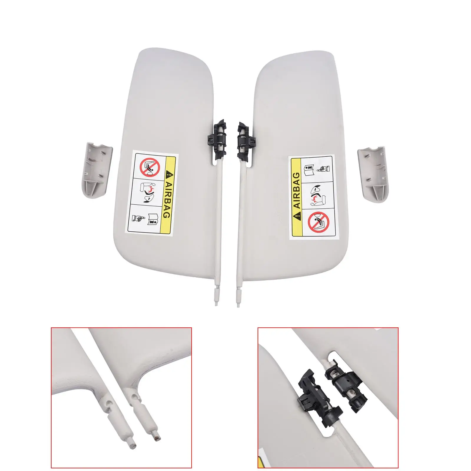 AP02-For-Citroen-sun-visor-sunshade-kit-LEFT-RIGHT-C3-2-ZENITH ...