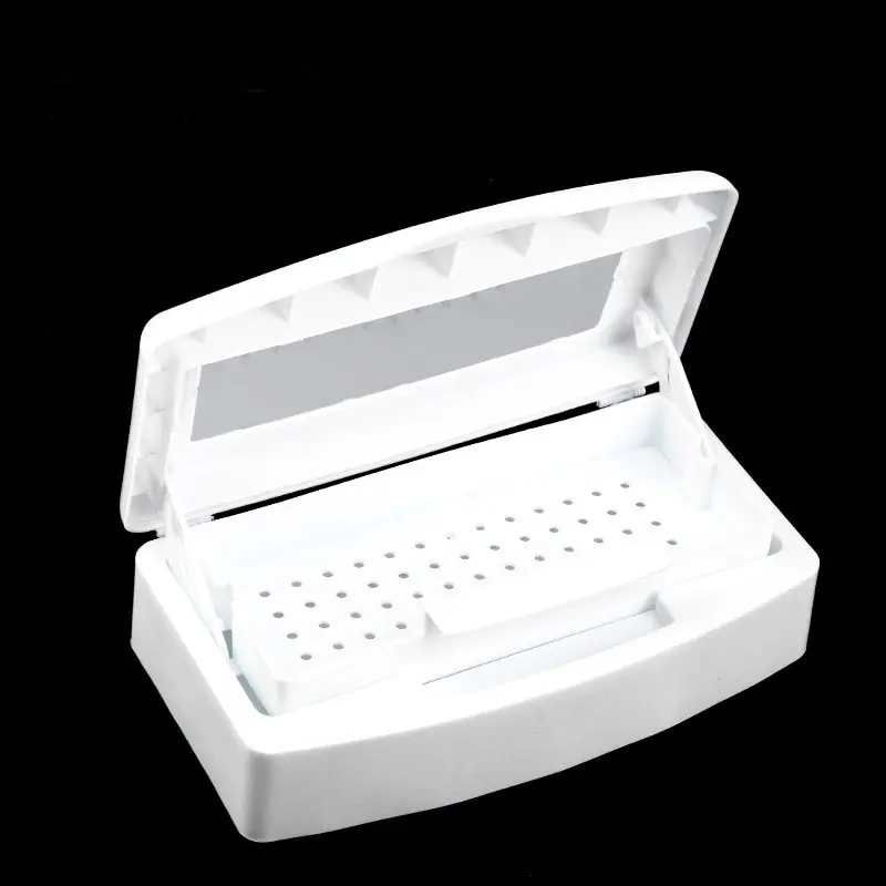 Manicure tool disinfection box hygienic portable alcohol filter