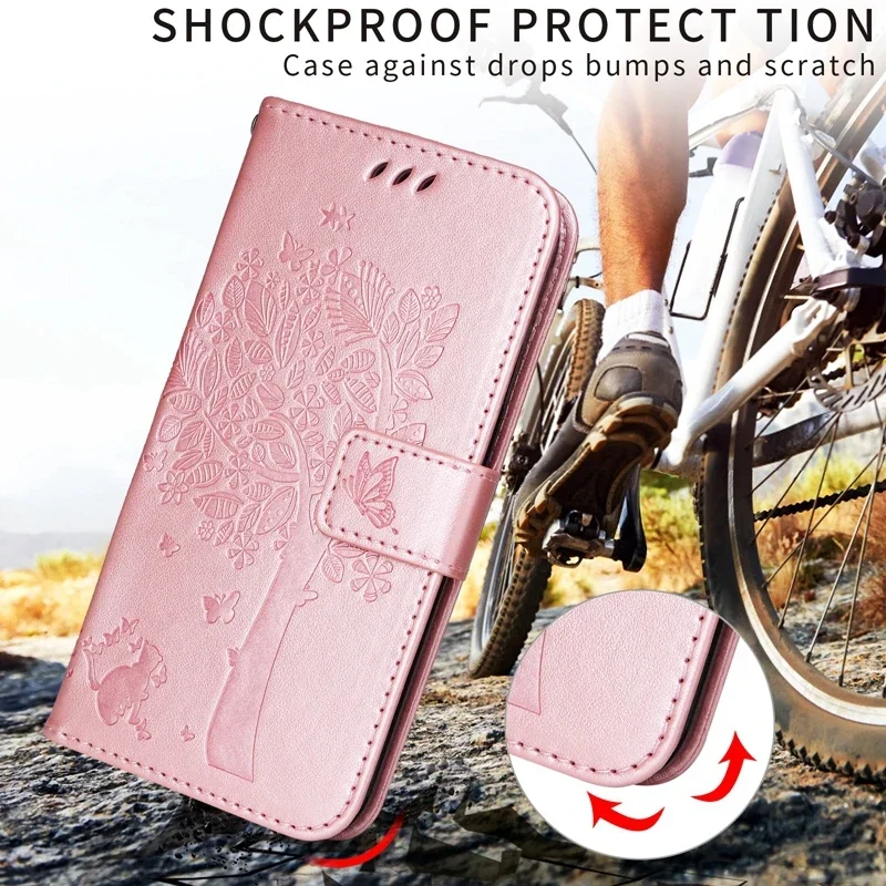 Wallet Magnetic Flip Leather Case For OPPO A98 A96 A94 A93 A92 A78 A77 A76 A74 A73 A72 A57 A57S A55 A54 A53 A53S A52 A36 A33