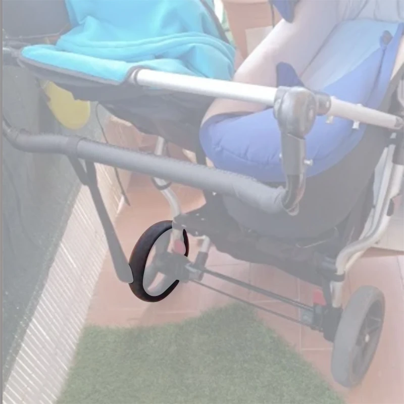 Back Tire For Mountain Buggy Duet Rear Wheel Tyre Cover PU Tubeless Case DIY Baby Pushchair Replace Accessories