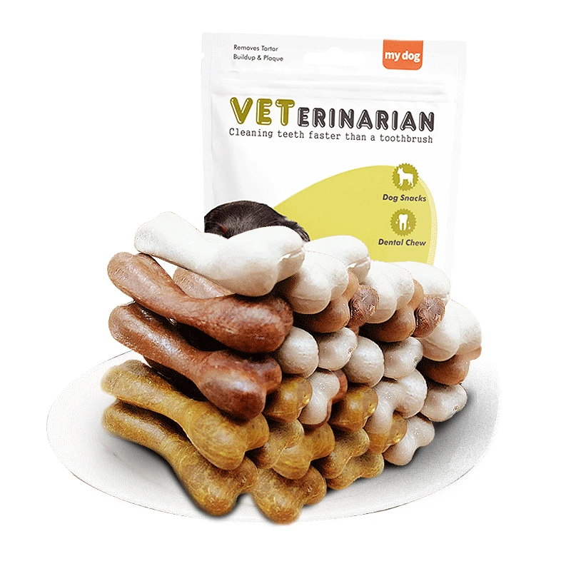 Pet Snacks Dog Teething Sticks Fresh Breath Training Rewards Nutritious and Delicious Dog Chewing Food Teeth Cleaning 30 Pack