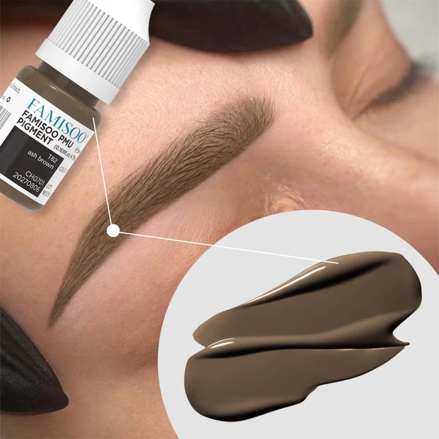 5ML Eyebrow Tattoo Ink Professional Pigment for Eyeliner Black Tattoo Microblading Paint Ink For Semi Permanent Makeup 1