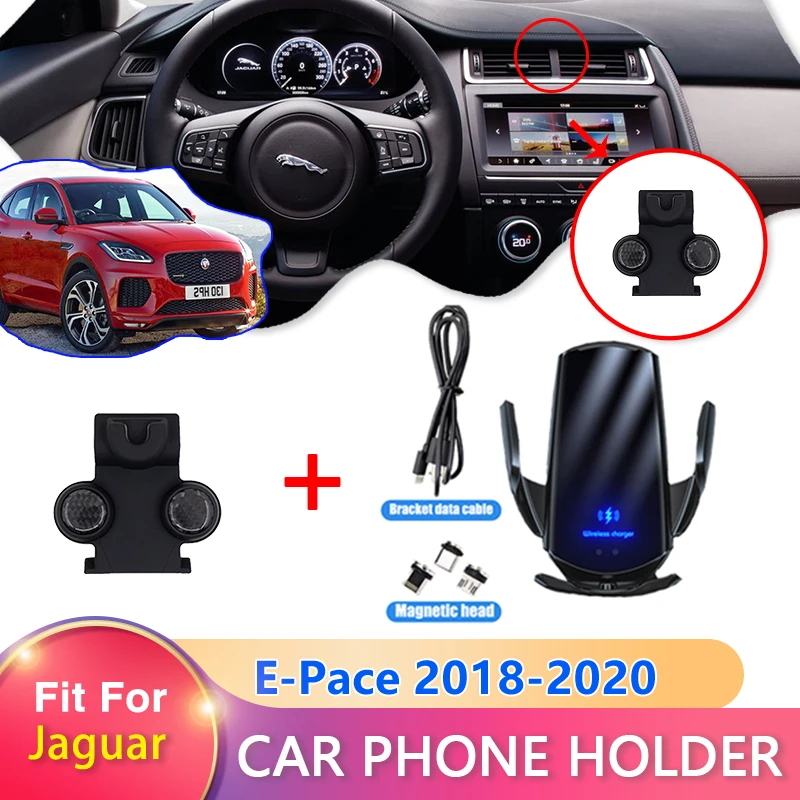 Car Mobile Phone Holder For Jaguar Epace E Pace Epace 2018 2019 2020