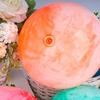 2/4PCS Bouncing Ball with Pump, 8.7inch Marbleized Bouncy Balls Rubber Inflatable Kick Ball Summer Outdoor Game Toys for Kids 6