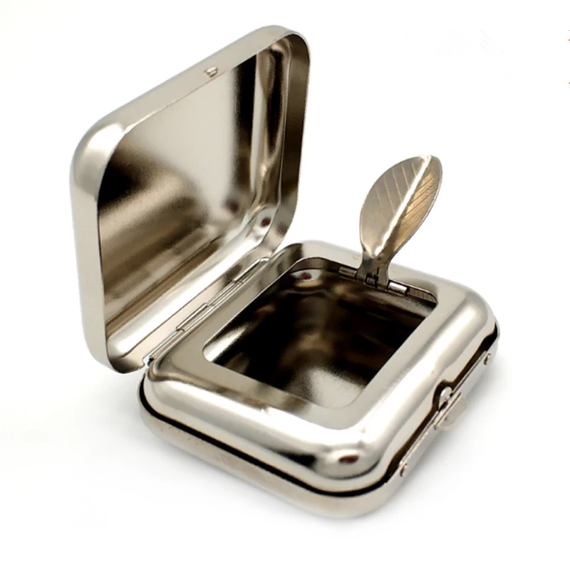Fashion Pocket Ashtray With Lids Outdoor Portable Ashtray Bar Hotel Home portable ashtray cigarettes ashtray silicone ashtray stainless steel ashtray metal ashtray air purifier ashtray wood ashtray ceramic ashtray