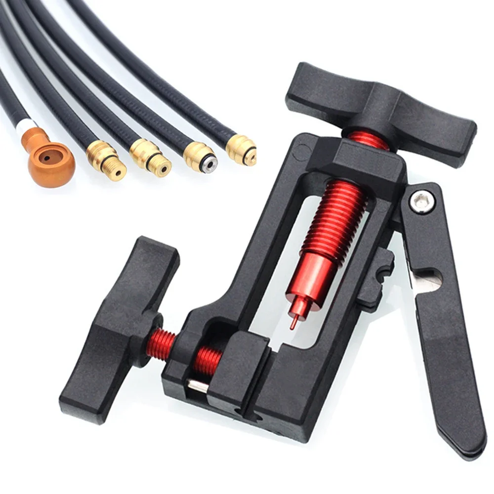 2 In 1 Fahrrad Öl Nadel Werkzeug Fahrer Hydraulische Schlauch Schneider Disc Brems Schlauch Cutter Stecker BH59 BH90 SRAM MAGURA Installieren Werkzeuge – Detail 13