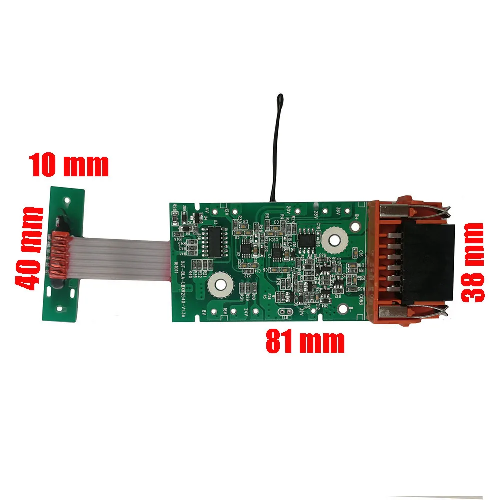LBXR36 Battery Plastic Case Charging Protection Circuit Board PCB Box Shell Housings For Black Decker 36V 40V BL2036 LBX2040