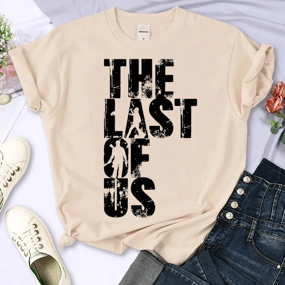 

The Last Of Us Men Gaming Printed T-shirts Unisex Vintage Graphic Sweatshirts Man High Quality 100% Cotton O-Neck Clothing