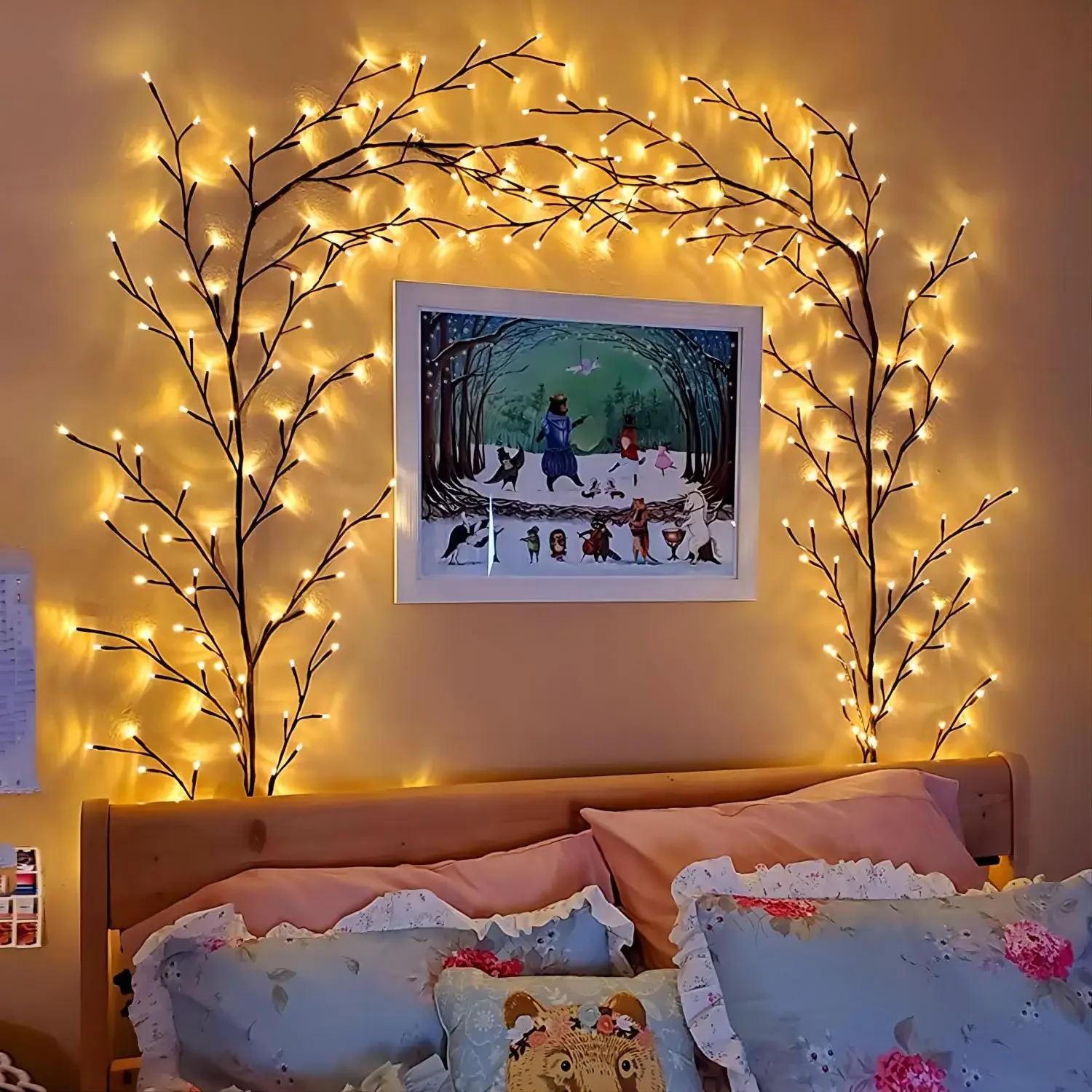 Light for Home Decor,ed Led Willow Vine branch s Party Window Decor Walls Bedroom Strip Trees Decoration