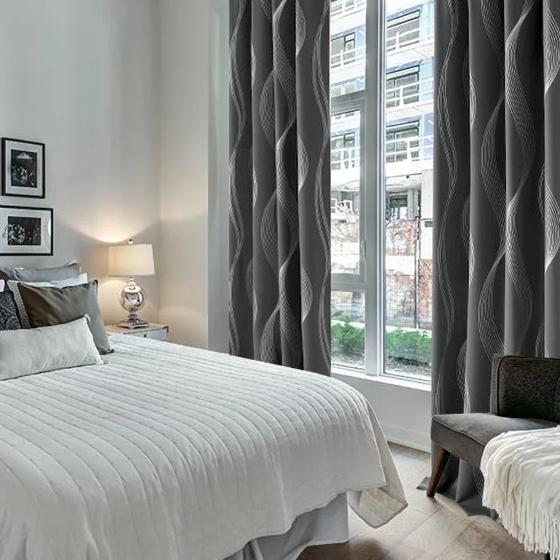 

Living Room Curtains Room Darkening Draperies Thermal Insulated Privacy Assured 1 Panel for Bedroom Children's Room Kitchen