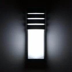 Sleek Waterproof LED Wall Lamp (Cold White 6000K)