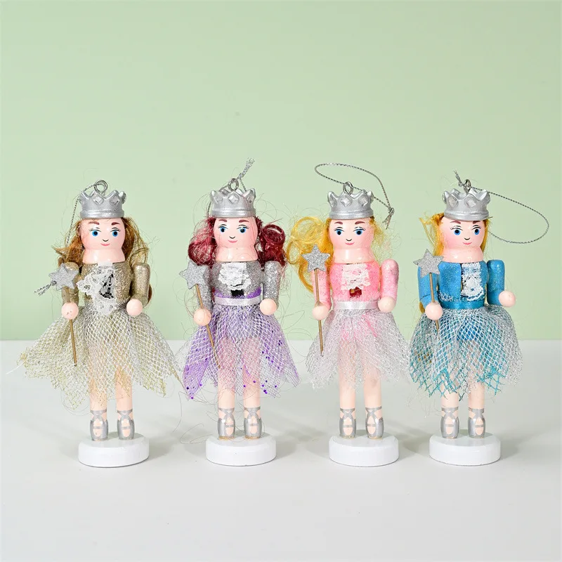 

13 см деревянные европейские модные детские украшения для девочек