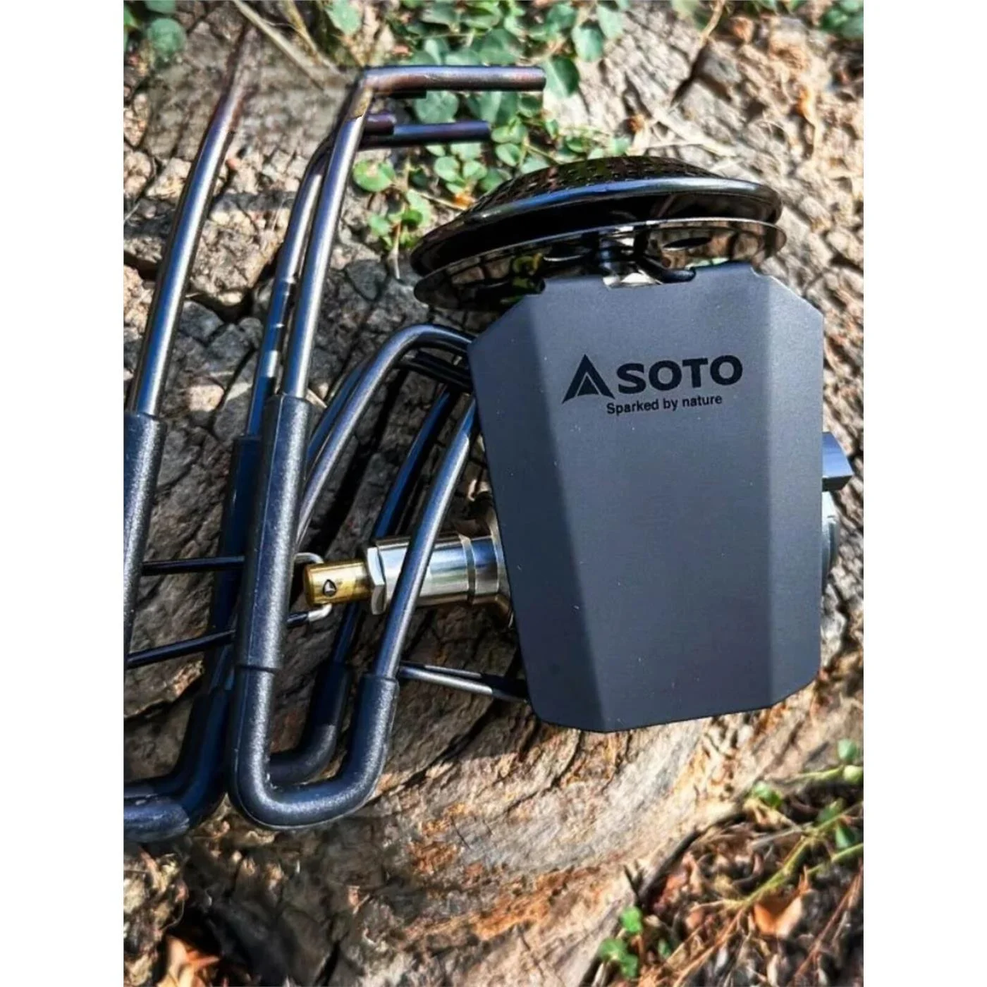 새로운 SOTO 블랙 스파이더 스토브 헤드 초경량 캠핑 등산용 휴대용 카드보드 스토브 ST340BK 야외 조리 장비