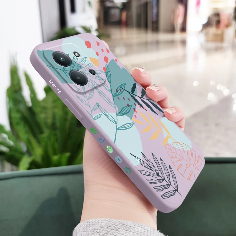 Amorous Plants Silicone Soft Phone Case Cover
