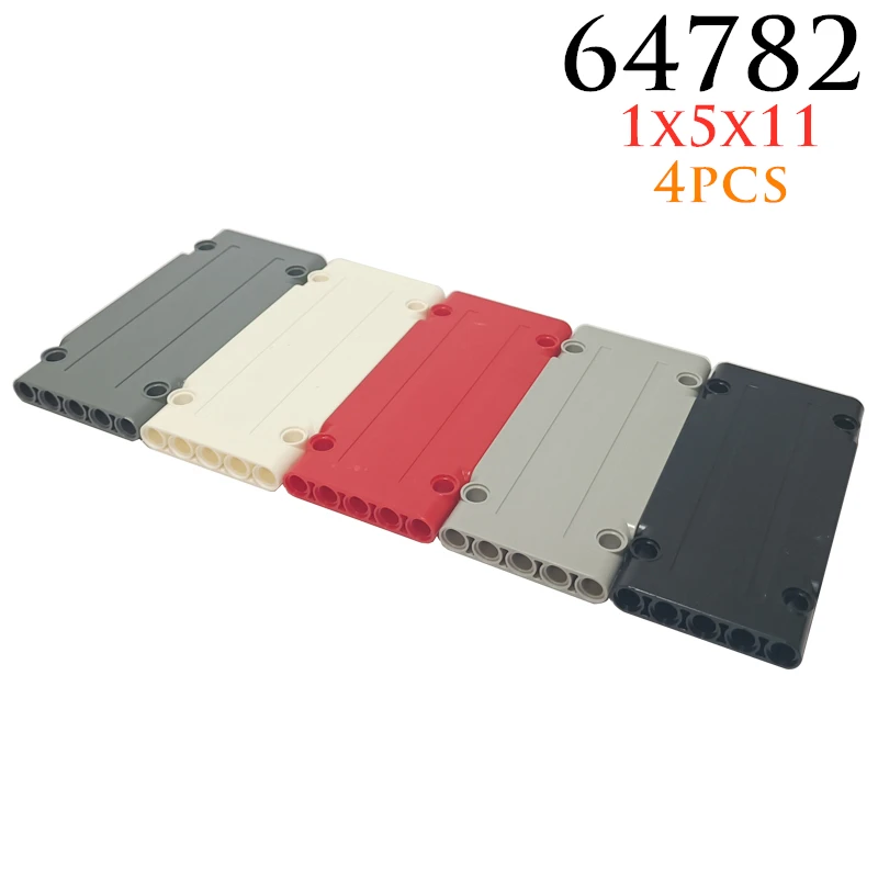 8pcs/lot 64782 Panel Platte 5x11x1 Ziegel Spielzeug für High-Tech-Moc Auto Partikel DIY Gebäude blockiert kompatibles Kinder geschenk – Detail 1