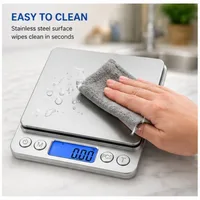 1 PC High Precision Digital Kitchen Scale Electronic Food Coffee Weighing Tool Accurate Measuring Scale for Baking Cooking Use 4