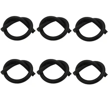 

6Pcs 16X3MM Speargun Sling Speargun With Emulsion Tube Latex Scuba Diving Speargun Diving Equipment 50Cm Black