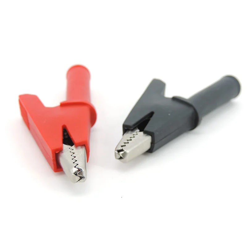 Description Picture 5 of itemCrocodile Alligator Clips With 4mm Socket Banana Jack Test Clamp Wire Clip terminal 30A 2000V