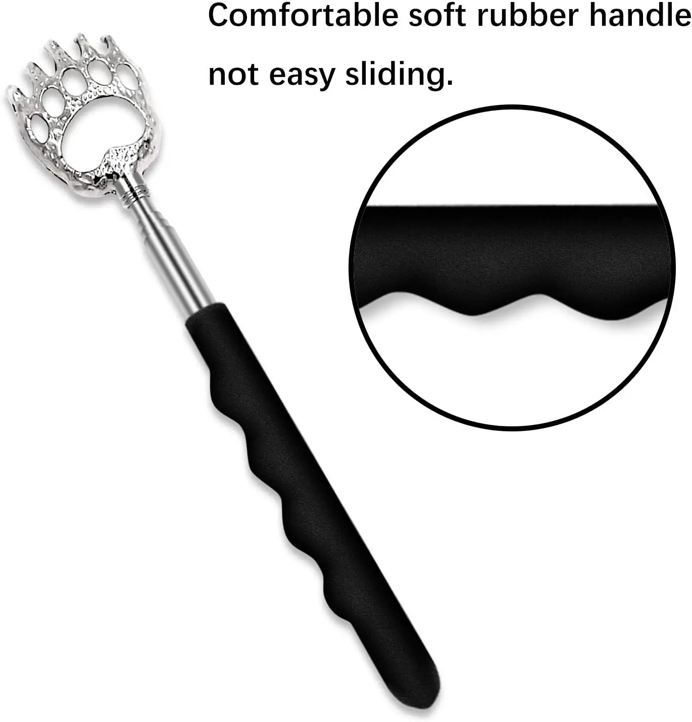 Bear Claw Back Scratcher Extendable to 23 inches Retractable Massager for Itch Relief Adults Men Women in Travel Home Office