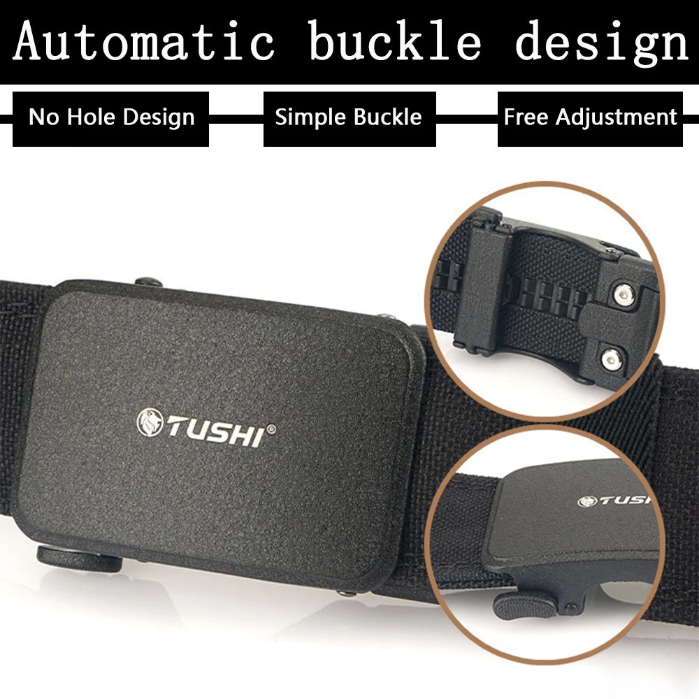 Tactical Belt Canvas Belt Canvas Belts Tactical Belts Mens Belt Waist Belt Multi Function Belt TUSHI Belt Men Outdoor Hunting Metal Tactical Belt Multi-function Alloy Buckle Marine Corps Canvas Hanging Gun