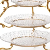 Récipient assiettes de bureau organisateur de cuisine contemporaine belles assiettes avancé Unique Vassoio Portaoggetti décorations pour la maison 3