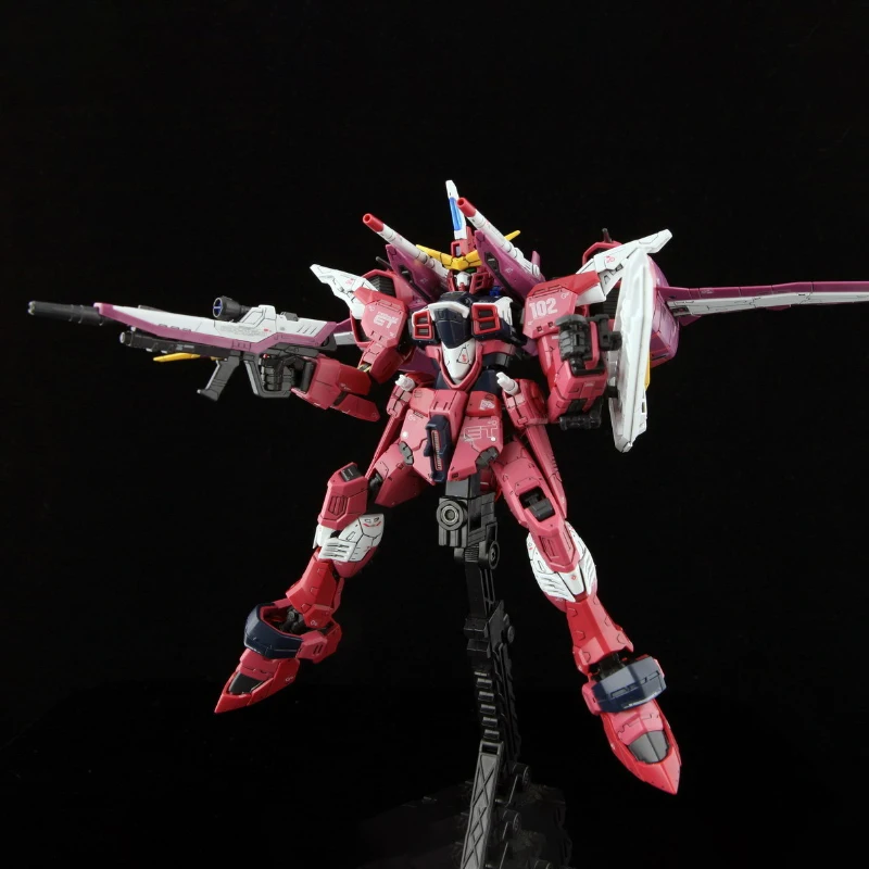 Bandai RG 09 ZGMF-X09A Justice Gundam Action Figures Mobile