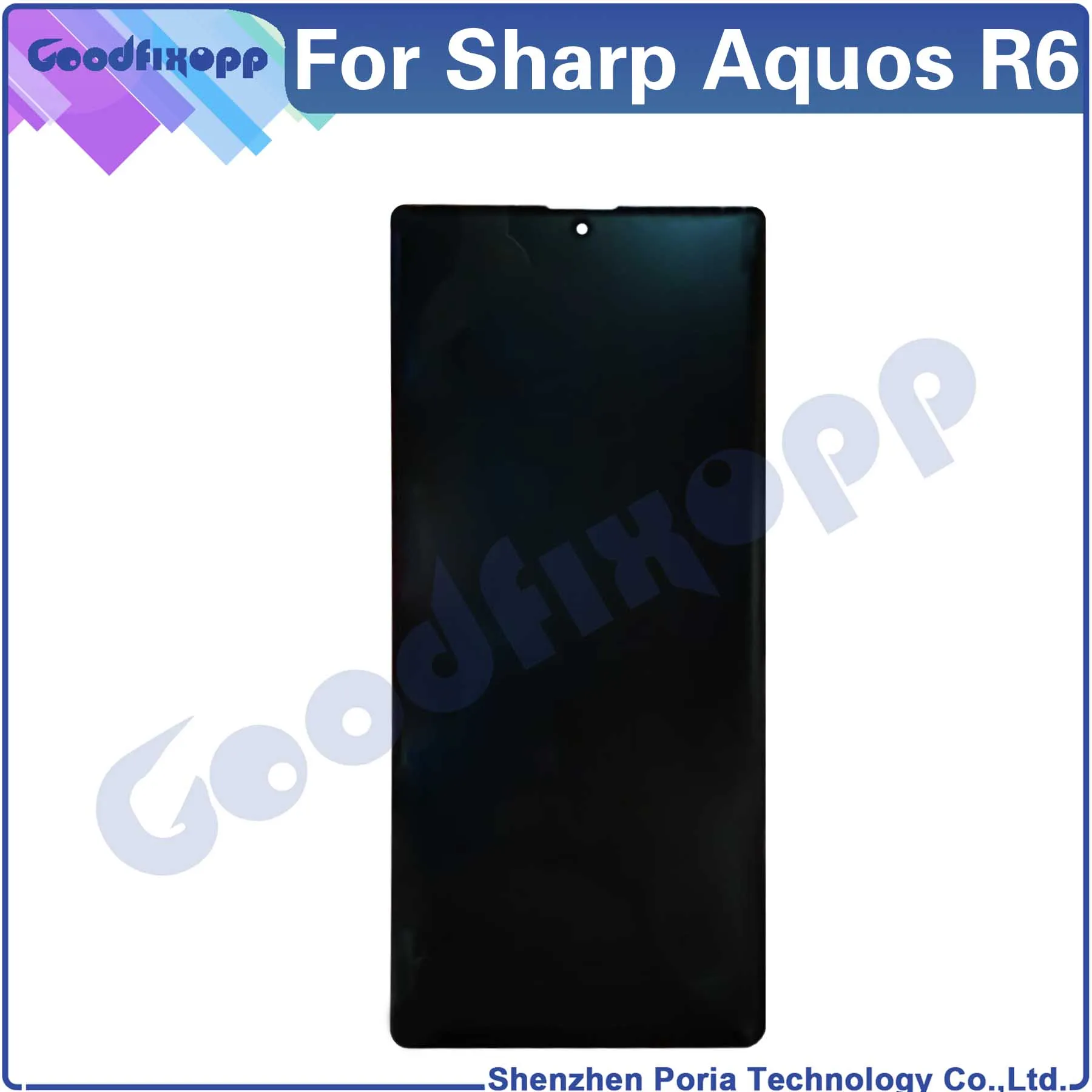 Pantalla LCD para Sharp Aquos R6, montaje de digitalizador con pantalla táctil, piezas de reparación de repuesto