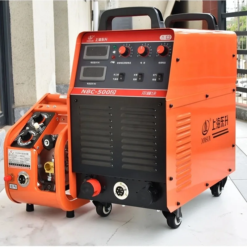 Semi-automatic Gas Shielded Welding Machine Industrial Secondary Welding NBC350D 500D Carbon Dioxide Welding equipment Household 3